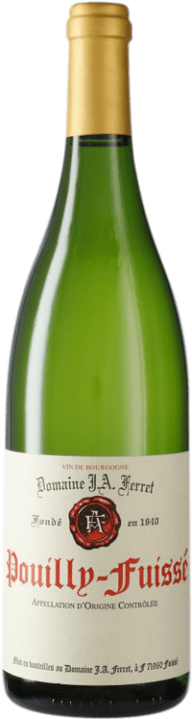 51,95 € Бесплатная доставка | Белое вино J.A. Ferret A.O.C. Pouilly-Fuissé Бургундия Франция Chardonnay — Шардоне Бутылка 75 cl
