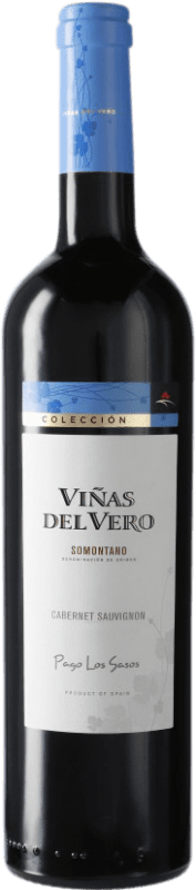 15,95 € Free Shipping | Red wine Viñas del Vero D.O. Somontano Aragon Spain Cabernet Sauvignon Bottle 75 cl