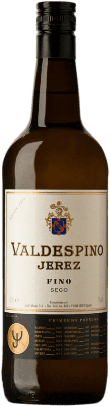 11,95 € Бесплатная доставка | Креплёное вино Valdespino сухой D.O. Jerez-Xérès-Sherry Андалусия Испания Palomino Fino бутылка 1 L