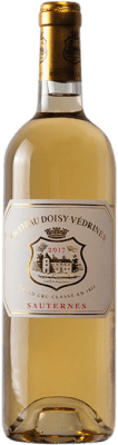 24,95 € Envio grátis | Vinho branco Château Doisy-Védrines A.O.C. Sauternes Bordeaux França Sémillon, Muscadelle, Sauvignon Cinza Meia Garrafa 37 cl