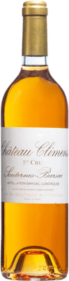 397,95 € Envio grátis | Vinho branco Château de Climens 1989 A.O.C. Sauternes Bordeaux França Sémillon Garrafa 75 cl