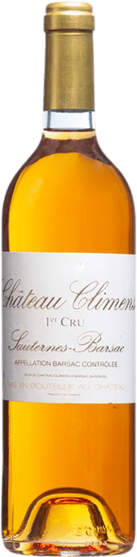 416,95 € Бесплатная доставка | Белое вино Château de Climens 1989 A.O.C. Sauternes Бордо Франция Sémillon бутылка 75 cl