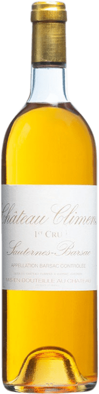 279,95 € Envio grátis | Vinho branco Château de Climens 1982 A.O.C. Sauternes Bordeaux França Sémillon Garrafa 75 cl