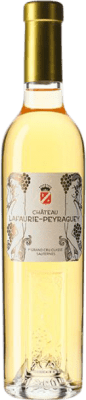 56,95 € Envío gratis | Vino Blanco Château Lafaurie-Peyraguey A.O.C. Sauternes Burdeos Francia Sémillon, Sauvignon Media Botella 37 cl