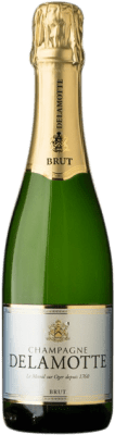 33,95 € Envoi gratuit | Vin Mousseux Blanc Delamotte Brut A.O.C. Champagne Champagne France Pinot Noir, Chardonnay, Pinot Meunier Demi-Bouteille 37 cl