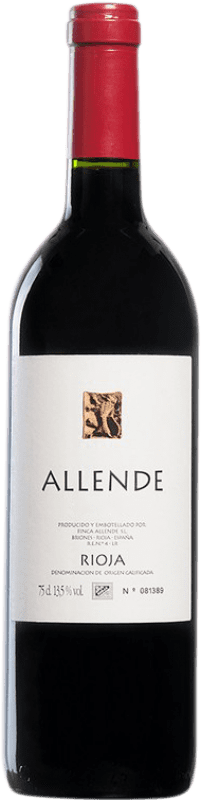 95,95 € 免费送货 | 红酒 Allende D.O.Ca. Rioja 西班牙 Tempranillo 瓶子 75 cl