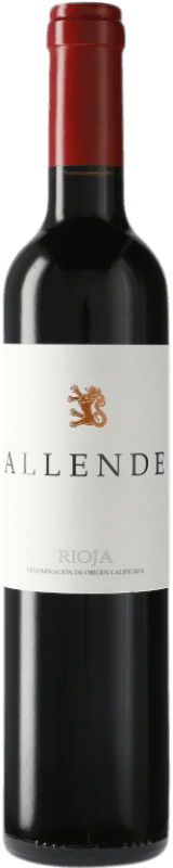 19,95 € Kostenloser Versand | Rotwein Allende D.O.Ca. Rioja Spanien Tempranillo Medium Flasche 50 cl