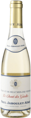 19,95 € Envio grátis | Vinho branco Paul Jaboulet Aîné A.O.C. Beaumes de Venise França Mascate Meia Garrafa 37 cl