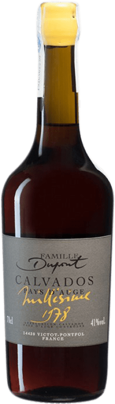 257,95 € Envio grátis | Calvados Domaine Dupont I.G.P. Calvados Pays d'Auge França Garrafa 70 cl