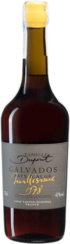 246,95 € Бесплатная доставка | кальвадос Dupont I.G.P. Calvados Pays d'Auge Франция бутылка 70 cl