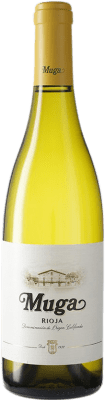 14,95 € Envio grátis | Vinho branco Muga D.O.Ca. Rioja Espanha Viura, Malvasía, Grenache Branca Garrafa 75 cl
