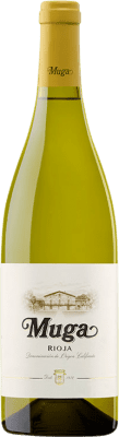 15,95 € Envoi gratuit | Vin blanc Muga D.O.Ca. Rioja Espagne Viura, Malvasía, Grenache Blanc Bouteille 75 cl