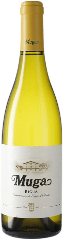 13,95 € Free Shipping | White wine Muga D.O.Ca. Rioja Spain Viura, Malvasía, Grenache White Bottle 75 cl