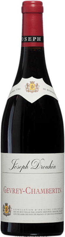 128,95 € 免费送货 | 红酒 Joseph Drouhin A.O.C. Gevrey-Chambertin 勃艮第 法国 Pinot Black 瓶子 75 cl