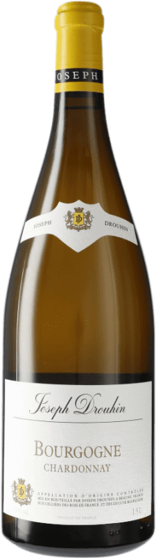 44,95 € Бесплатная доставка | Белое вино Joseph Drouhin A.O.C. Bourgogne Бургундия Франция Chardonnay бутылка Магнум 1,5 L