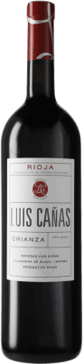 31,95 € Kostenloser Versand | Rotwein Luis Cañas Alterung D.O.Ca. Rioja Spanien Tempranillo, Graciano Magnum-Flasche 1,5 L