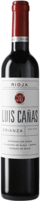 13,95 € Spedizione Gratuita | Vino rosso Luis Cañas Crianza D.O.Ca. Rioja Spagna Tempranillo, Graciano Bottiglia Medium 50 cl