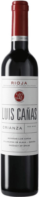 12,95 € Бесплатная доставка | Красное вино Luis Cañas старения D.O.Ca. Rioja Испания Tempranillo, Graciano бутылка Medium 50 cl