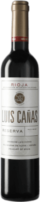 19,95 € 免费送货 | 红酒 Luis Cañas 预订 D.O.Ca. Rioja 西班牙 Tempranillo, Graciano 瓶子 Medium 50 cl