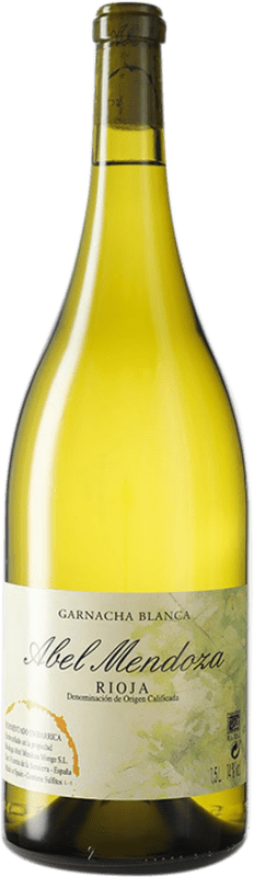 53,95 € Free Shipping | White Wine Abel Mendoza D.O.Ca. Rioja Spain Garnacha — Grenache Magnum Bottle 1,5 L