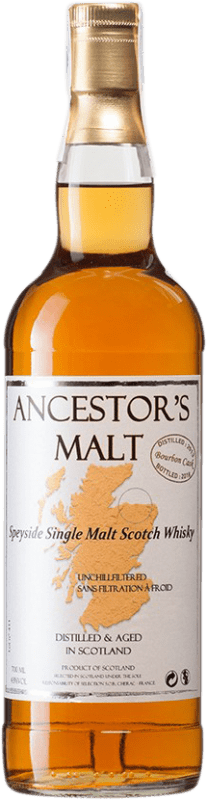 33,95 € 免费送货 | 威士忌单一麦芽威士忌 Ancestor's 斯佩塞 英国 瓶子 70 cl