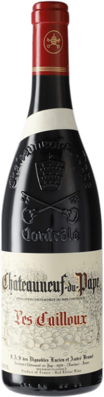 42,95 € 免费送货 | 红酒 Les Cailloux A.O.C. Châteauneuf-du-Pape 法国 Syrah, Grenache, Mourvèdre, Cinsault 瓶子 75 cl