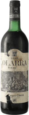 42,95 € Free Shipping | Red wine Olarra D.O.Ca. Rioja Spain Tempranillo, Graciano, Mazuelo Bottle 72 cl