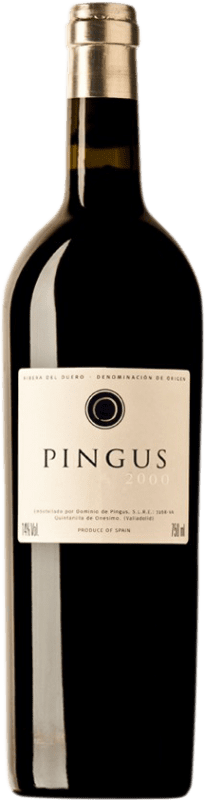 1 412,95 € Free Shipping | Red wine Dominio de Pingus 2000 D.O. Ribera del Duero Castilla y León Spain Tempranillo Bottle 75 cl