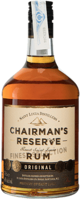 22,95 € Envio grátis | Rum Saint Lucia Distillers Chairman's Reserva Santa Lúcia Garrafa 70 cl
