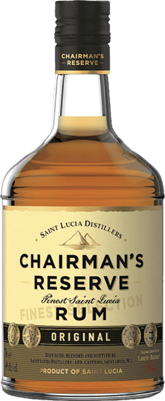 22,95 € Spedizione Gratuita | Rum Saint Lucia Chairman's Riserva Santa Lucia 70 cl