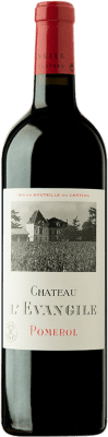 392,95 € 免费送货 | 红酒 Château l'Évangile A.O.C. Pomerol 波尔多 法国 Merlot, Cabernet Franc 瓶子 75 cl