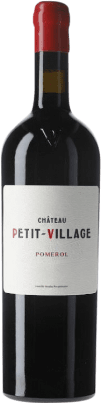 207,95 € Envío gratis | Vino tinto Château Petit Village A.O.C. Pomerol Burdeos Francia Merlot, Cabernet Franc Botella 75 cl