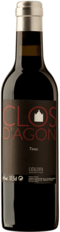 36,95 € Бесплатная доставка | Красное вино Clos d'Agon D.O. Catalunya Каталония Испания Syrah, Cabernet Sauvignon, Cabernet Franc Половина бутылки 37 cl