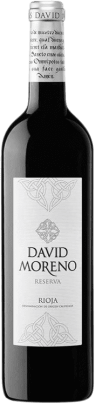 16,95 € Envío gratis | Vino tinto David Moreno D.O.Ca. Rioja España Botella 75 cl