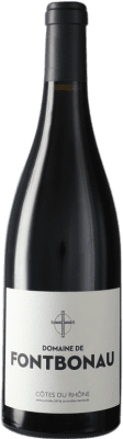 24,95 € Free Shipping | Red wine Domaine de Fontbonau A.O.C. Côtes du Rhône France Syrah, Grenache Bottle 75 cl