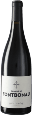 24,95 € Kostenloser Versand | Rotwein Domaine de Fontbonau A.O.C. Côtes du Rhône Frankreich Syrah, Garnacha — Grenache 75 cl
