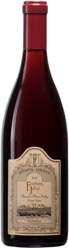 166,95 € Spedizione Gratuita | Vino rosso Father John I.G. Russian River Valley California stati Uniti Pinot Nero Bottiglia 75 cl