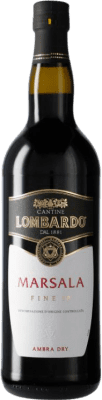 16,95 € Spedizione Gratuita | Vino rosso Fratelli Lombardo Secco D.O.C. Marsala Sicilia Italia Catarratto, Grillo, Inzolia Bottiglia 1 L