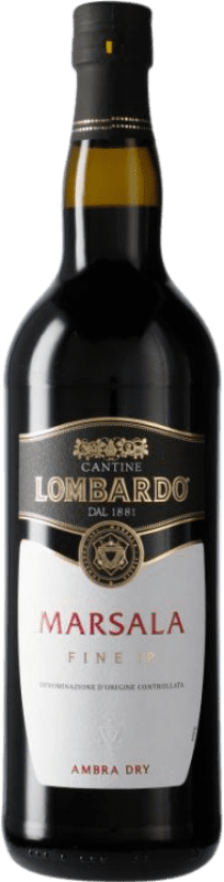 16,95 € 送料無料 | 赤ワイン Fratelli Lombardo Seco — 辛口 D.O.C. Marsala シチリア島 イタリア Catarratto — カタラット, Grillo — グリッロ, Inzolia — インツォリア 1 L