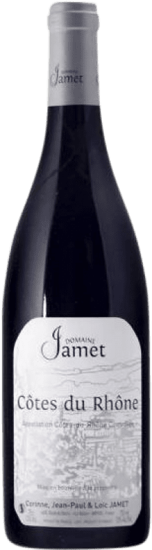 37,95 € Envio grátis | Vinho tinto Domaine Jamet A.O.C. Côtes du Rhône França Garrafa 75 cl