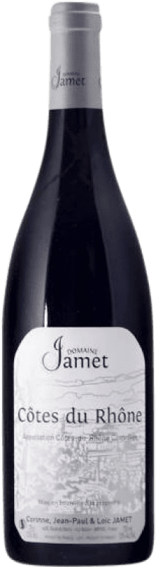 35,95 € Envío gratis | Vino tinto Jamet A.O.C. Côtes du Rhône Francia Botella 75 cl