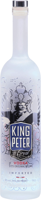 43,95 € Kostenloser Versand | Wodka King Peter Polen 70 cl