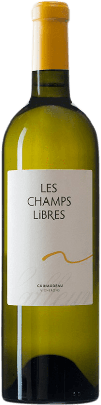 85,95 € 免费送货 | 白酒 Les Champs Libres A.O.C. Bordeaux 波尔多 法国 Sauvignon White, Sémillon 瓶子 75 cl