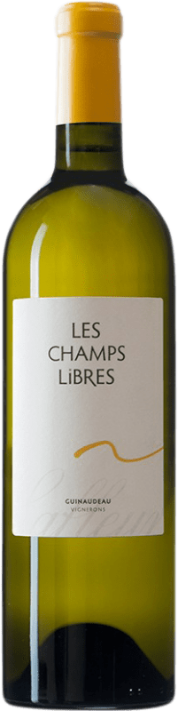 85,95 € Envio grátis | Vinho branco Les Champs Libres A.O.C. Bordeaux Bordeaux França Sauvignon Branca, Sémillon Garrafa 75 cl