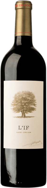 428,95 € Envoi gratuit | Vin rouge Jacques Thienpont L'If A.O.C. Saint-Émilion Bordeaux France Merlot, Cabernet Franc Bouteille 75 cl