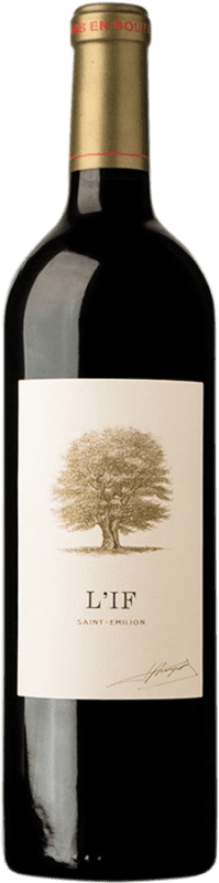 658,95 € Spedizione Gratuita | Vino rosso L'If A.O.C. Saint-Émilion bordò Francia Merlot, Cabernet Franc Bottiglia Magnum 1,5 L