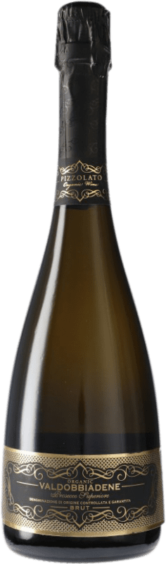 19,95 € Envoi gratuit | Vin Mousseux Blanc Cantina Pizzolato Cartizze Supérieur D.O.C.G. Prosecco di Conegliano-Valdobbiadene Trévise Italie Glera Eco — Biologique Bouteille 75 cl