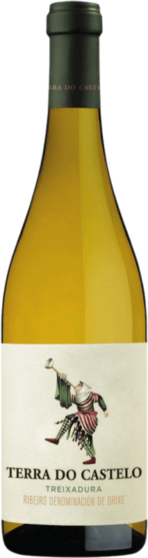 15,95 € Envoi gratuit | Vin Blanc Terra do Castelo D.O. Ribeiro Galice Espagne Treixadura 75 cl