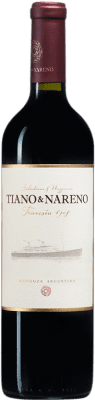 357,95 € 送料無料 | 赤ワイン Tiano & Nareno I.G. Mendoza メンドーサ アルゼンチン Malbec ボトル 75 cl