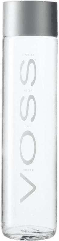 3,95 € 送料無料 | 水 VOSS Water Mineral Natural — 天然ミネラル ノルウェー ハーフボトル 37 cl